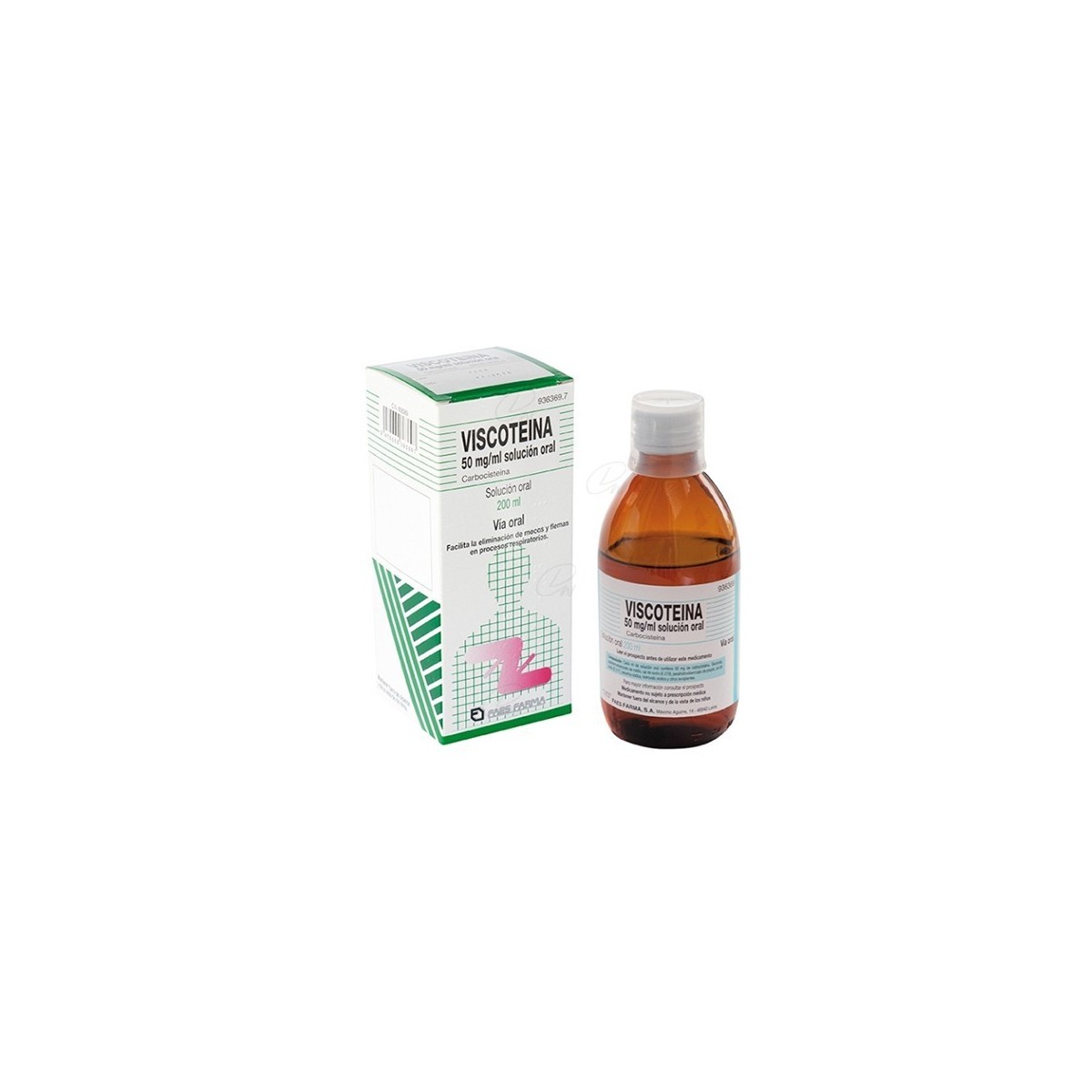 VISCOTEINA 50 mg/ml SOLUCION ORAL, 1 frasco de...