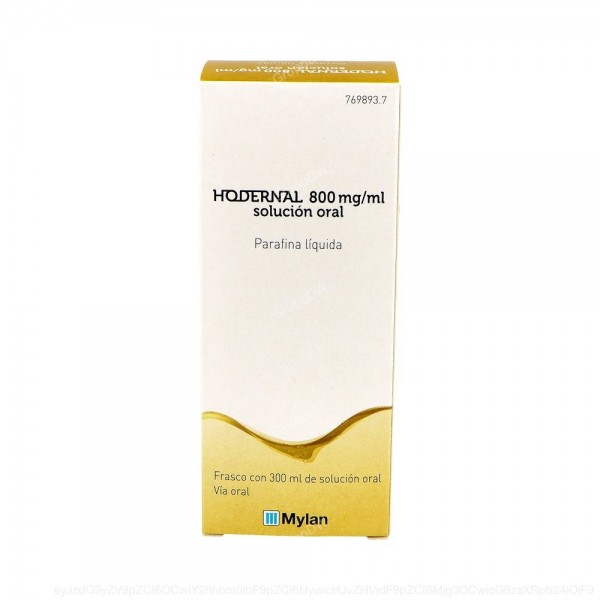 HODERNAL 800 mg/ml SOLUCION ORAL, 1 frasco de 300 ml