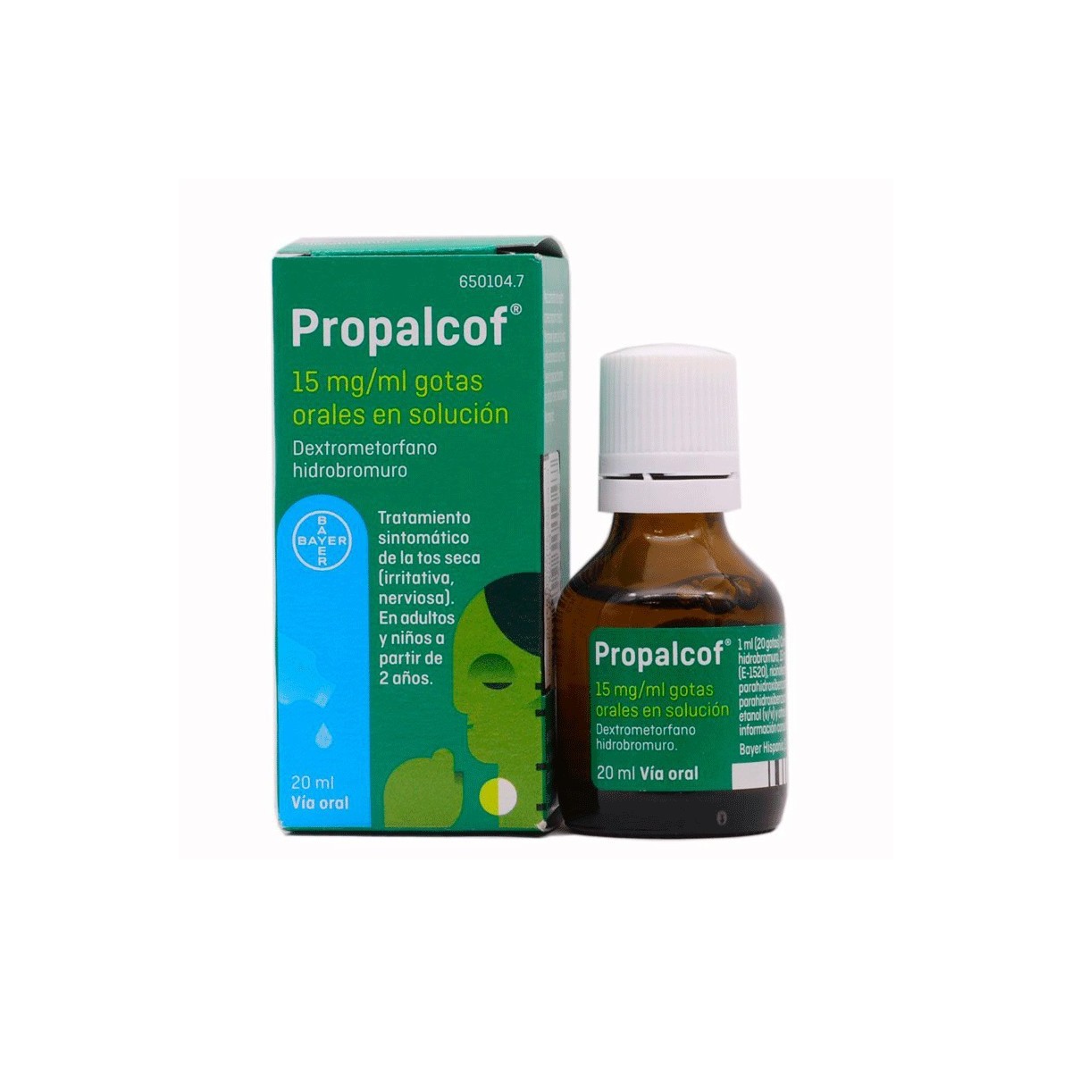 PROPALCOF 15 mg/ml GOTAS ORALES EN SOLUCION