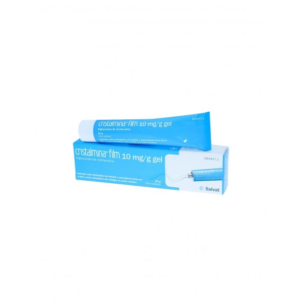 CRISTALMINA  FILM 10 mg/g, 1 tubo de 30 g