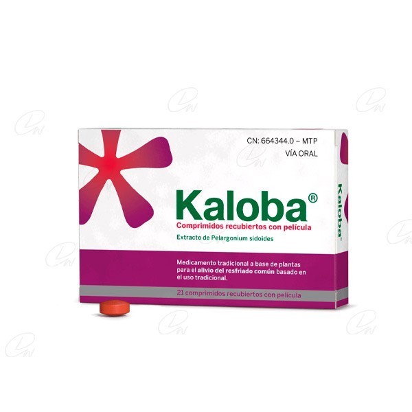 KALOBA COMPRIMIDOS RECUBIERTOS CON PELICULA, 21 comprimidos