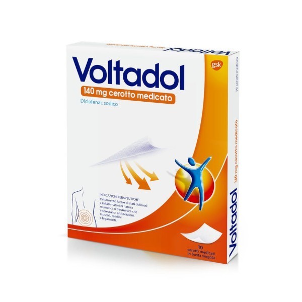 VOLTADOL 140 MG APOSITO ADHESIVO MEDICAMENTOSO