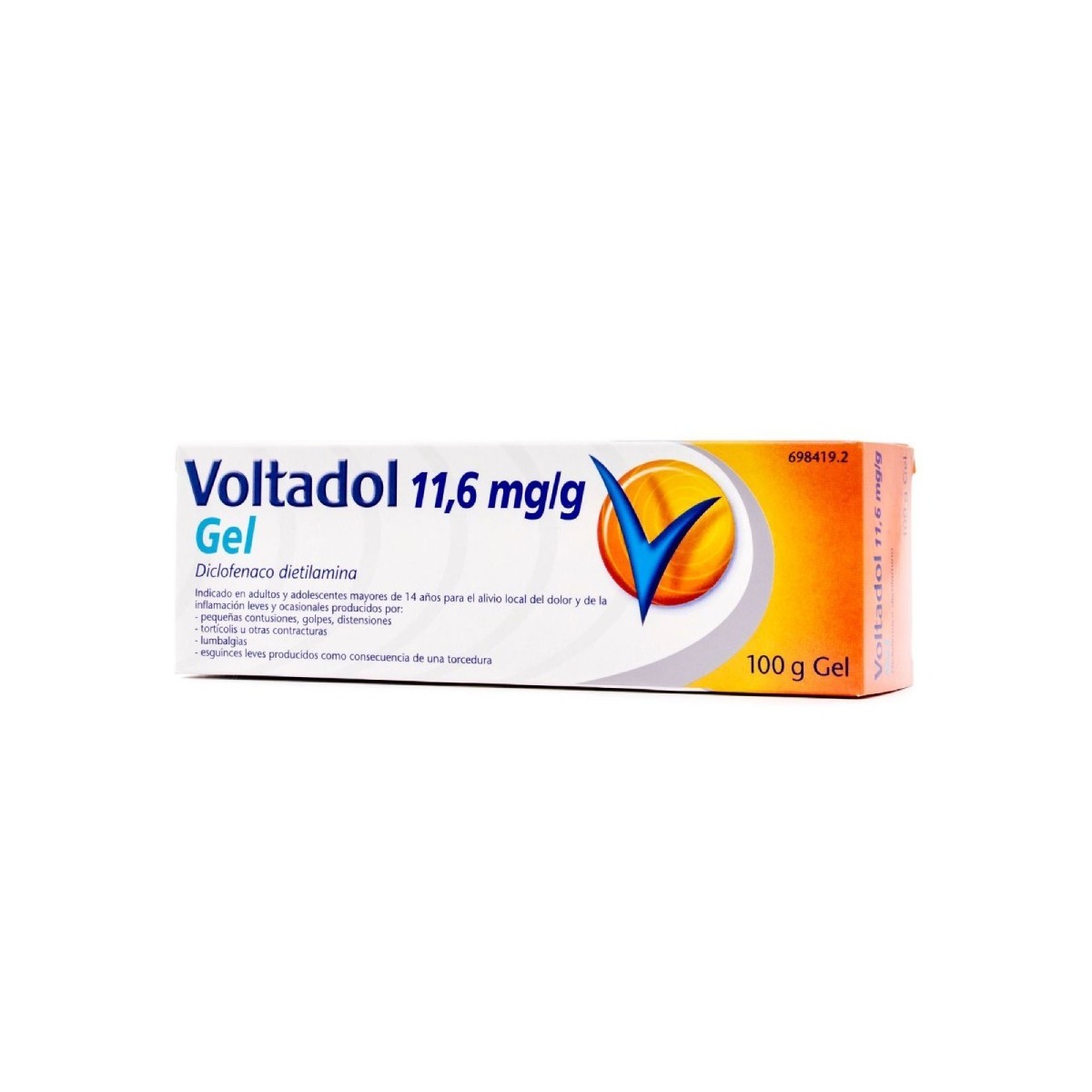 VOLTADOL 11,6 mg/g GEL, 100 g