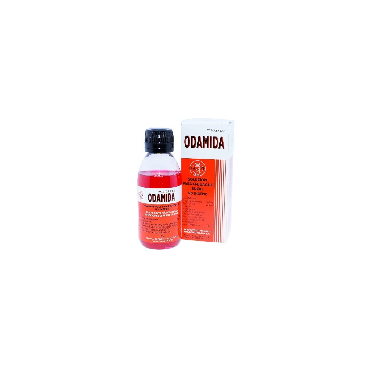 ODAMIDA SOLUCION 135ML