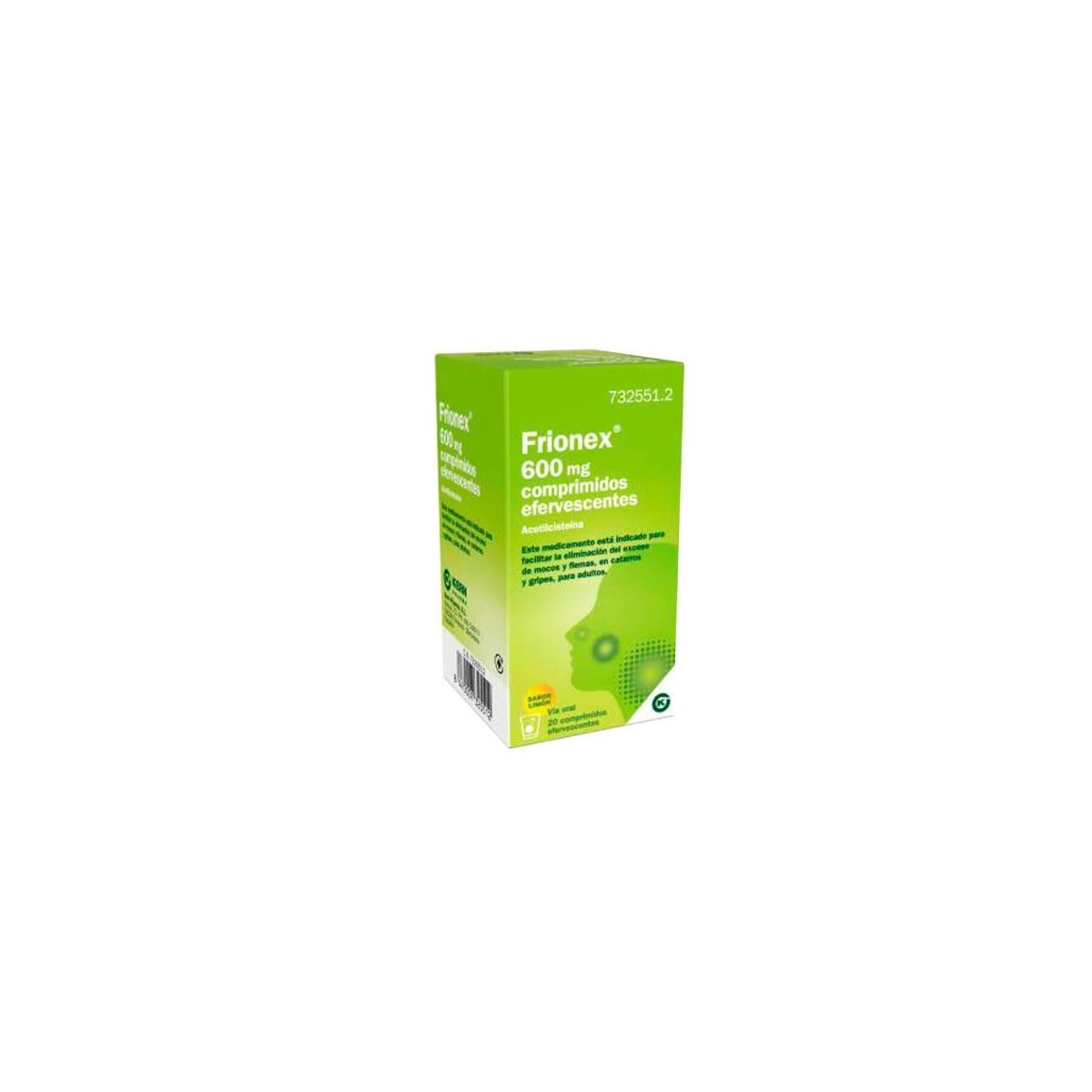 FRIONEX 600 MG COMPRIMIDOS EFERVESCENTES