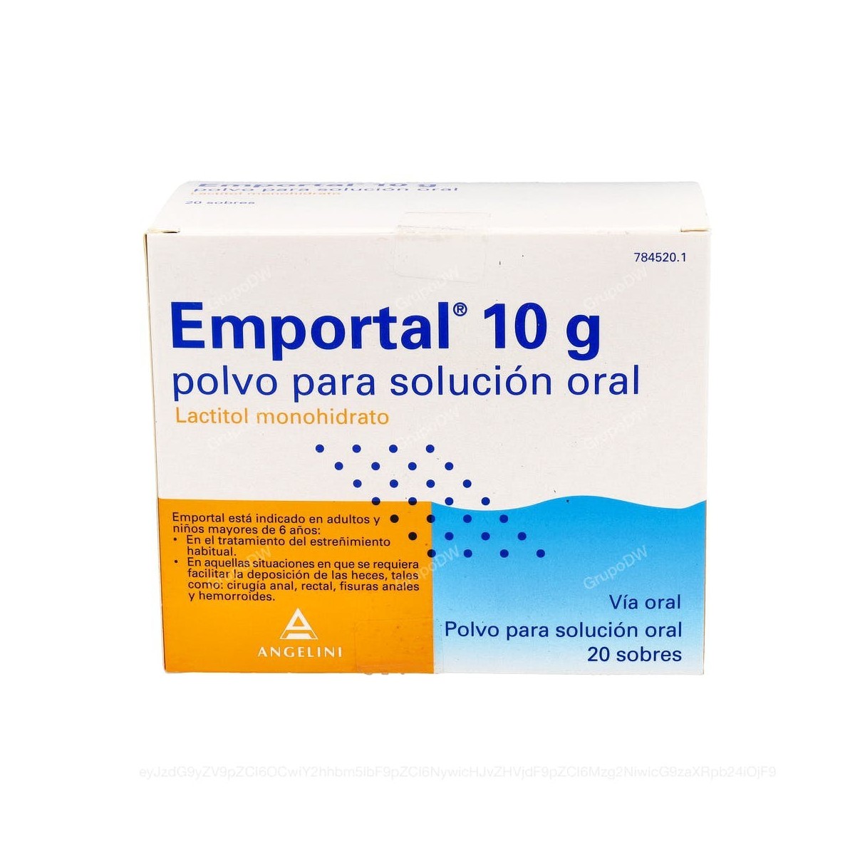 EMPORTAL 10 g  POLVO PARA SOLUCION ORAL, 20 sobres