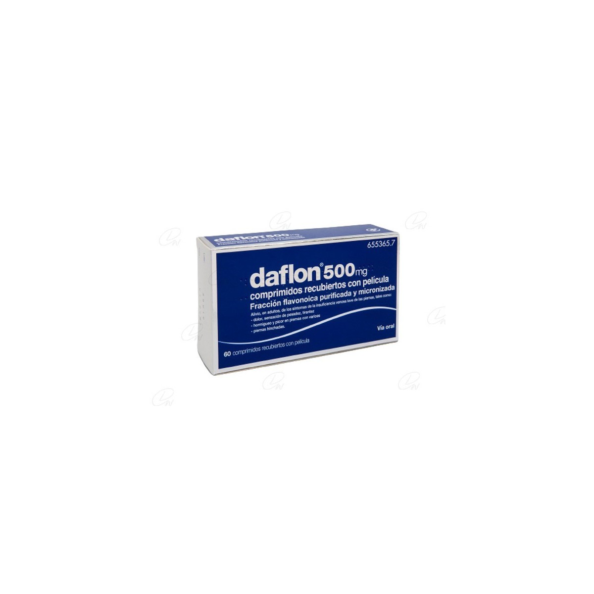 DAFLON 500 mg 60 COMPRIMIDOS RECUBIERTOS