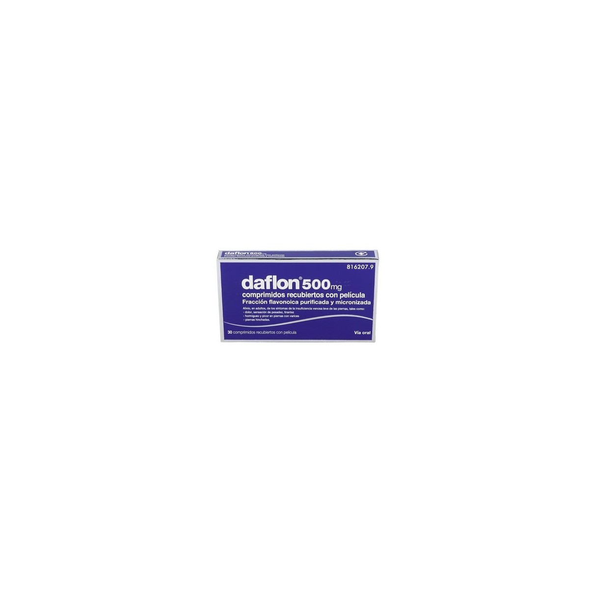 DAFLON 500 mg 30 COMPRIMIDOS RECUBIERTOS
