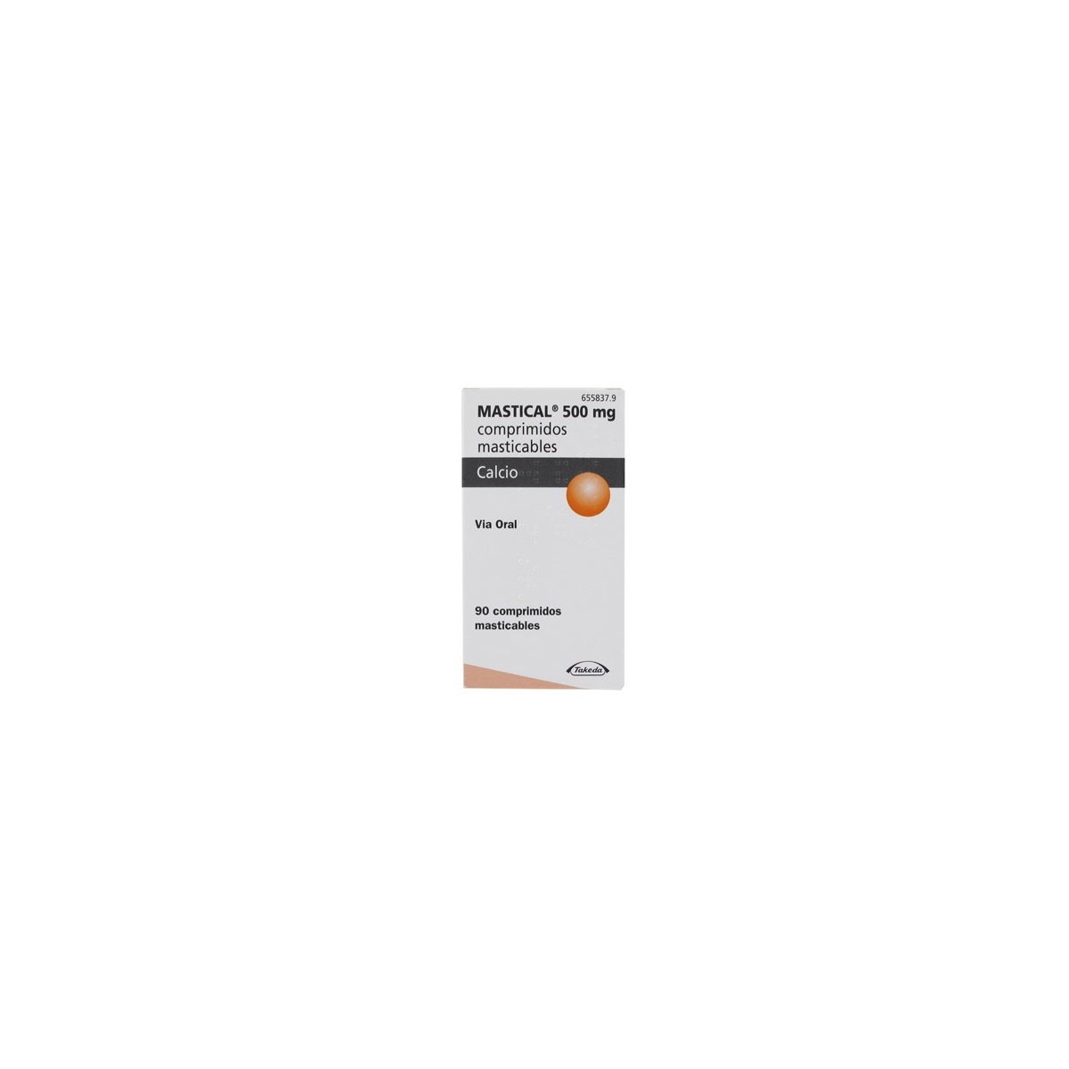MASTICAL 500 mg COMPRIMIDOS MASTICABLES, 90...