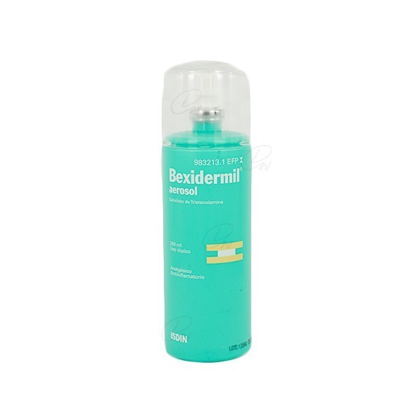 BEXIDERMIL 100 mg/ml SOLUCION PARA PULVERIZACION CUTANEA,...