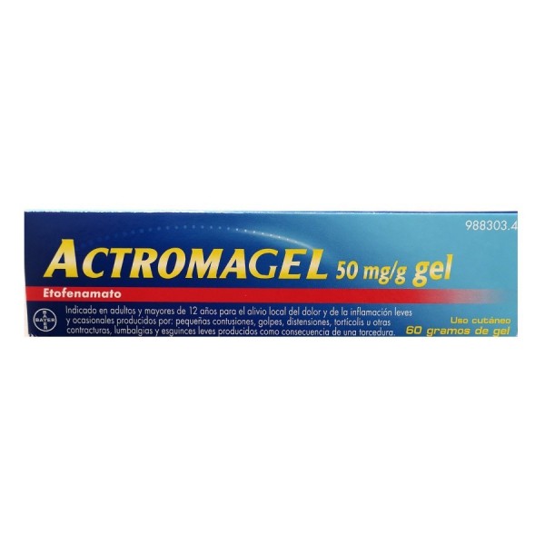 ACTROMAGEL 50 mg/g GEL